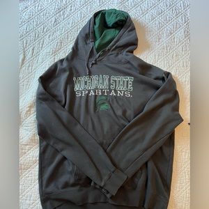 PMJ113 - Stadium Athletics, Men's, XXXL, Gray, MSU hoodie